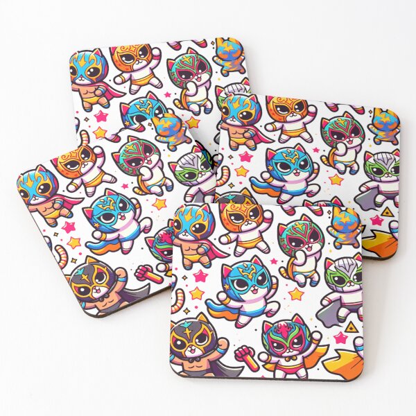 Item preview, Cat Luchador designed and sold by Belarte.shop.