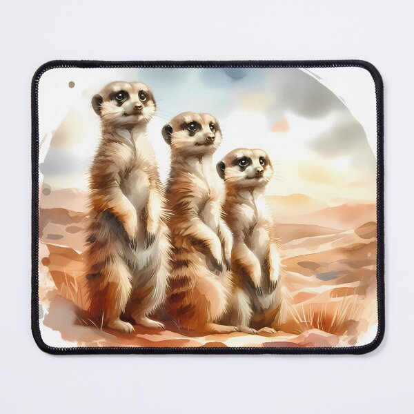 Item preview, Group of meerkats standing designed and sold by RubisLeaf.