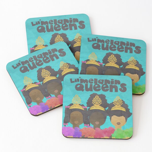 Item preview, LIL' MELANIN QUEENS designed and sold by alegnacreates.