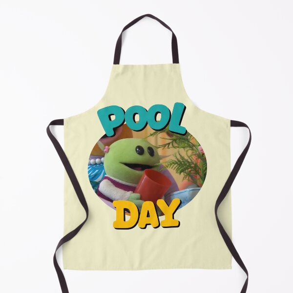 Item preview, Pool Day - Fun and Cheerful Nanalan Character Design | Bright and Playful Puppet Art | Nanalan Enjoying a Pool Day Captured in a Joyful Illustration designed and sold by FEBRICAST.
