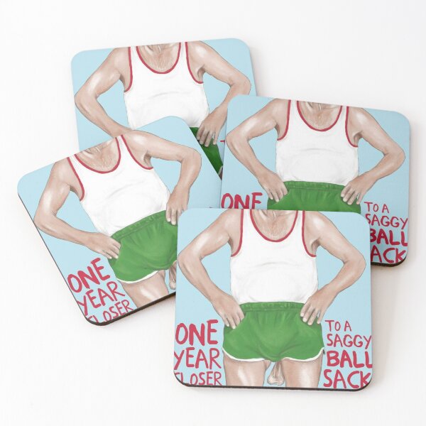 Item preview, old man balls designed and sold by CrossyInk.