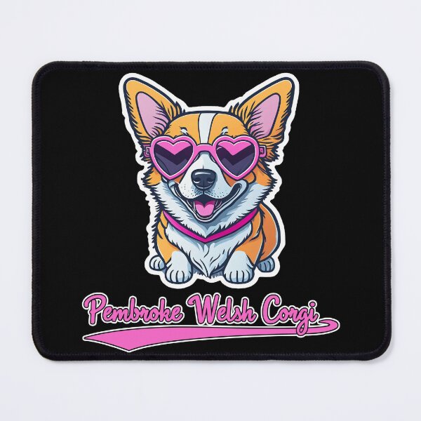 Item preview, Pembroke Welsh Corgi in Heart Shaped Sunglasses designed and sold by KellysComColors.