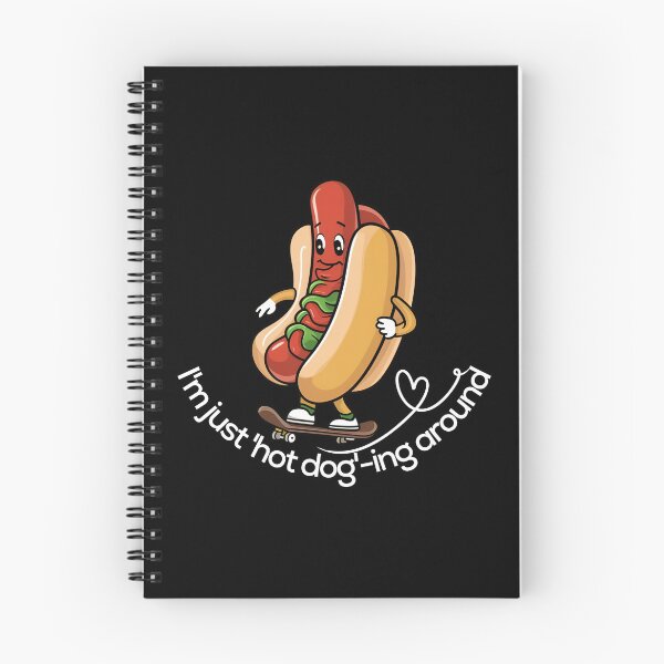 Item preview, Hot Diggity Dog on a Skateboard designed and sold by ArchVibe.
