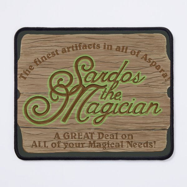 Item preview, Sardos The Magician Shop Sign designed and sold by ip-podcast.
