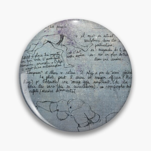 Item preview, Sketches and annotations art dolls designed and sold by Carré Comme Orange.