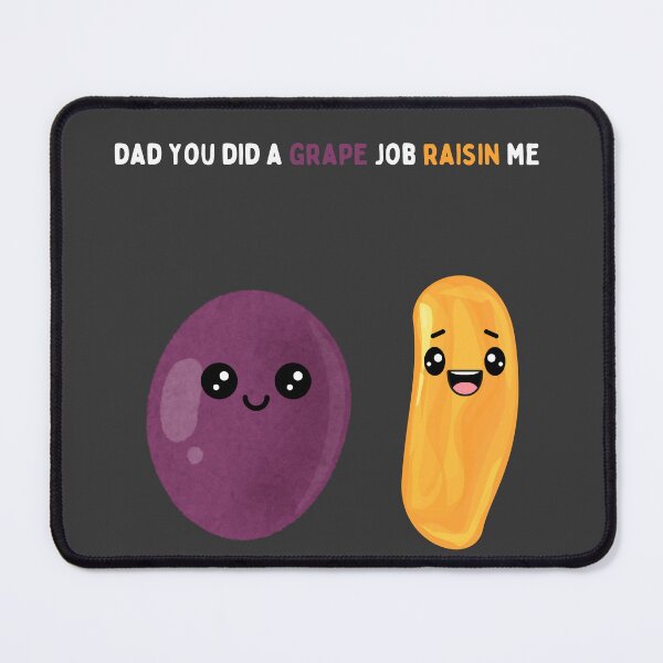 Item preview, Dad You did a Grape Job Raisin Me Classic T-shirt designed and sold by Shalinistudio.