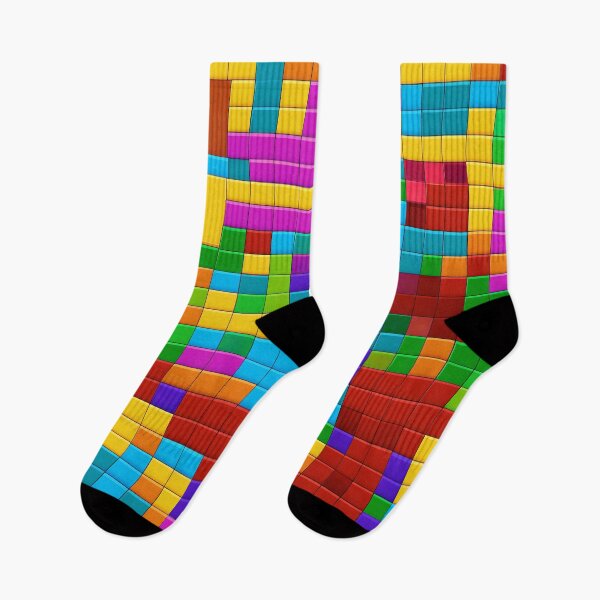 Item preview, Colourful squares designed and sold by Julia Rudens.