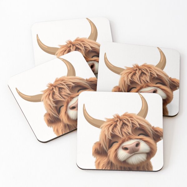 Item preview, Scottish Hairy Highland Cow ' HeNRY B 2 ' designed and sold by ELK20.