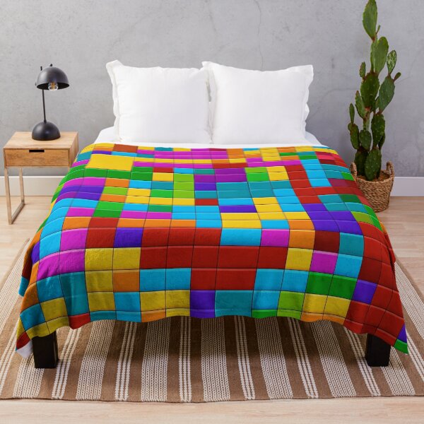 Item preview, Colourful squares designed and sold by Julia Rudens.