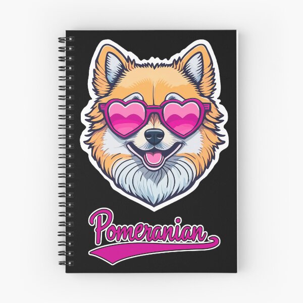 Item preview, Pomeranian in Heart Shaped Sunglasses designed and sold by KellysComColors.