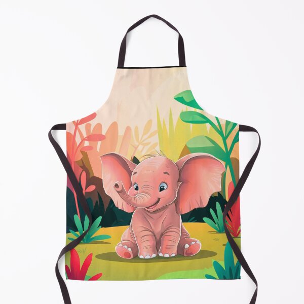 Item preview, Cute Elephant. Little elephant, colorful elephant, elephant drawing designed and sold by ElephantVibes.