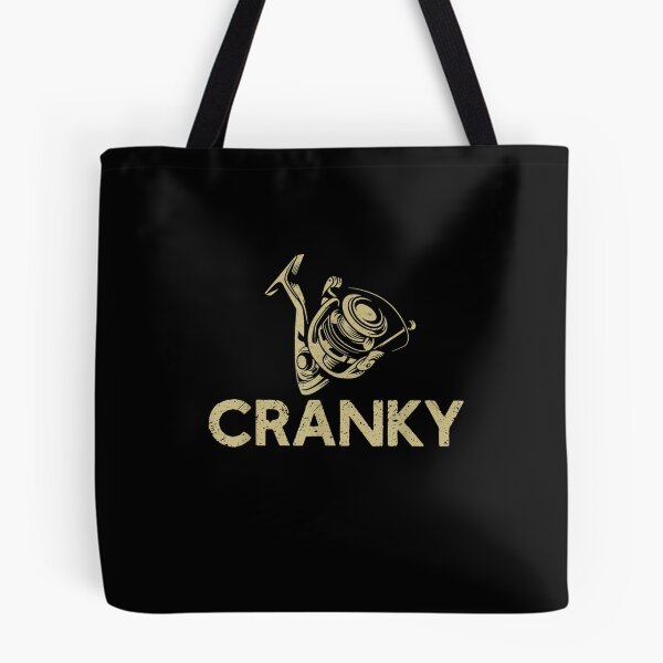 Item preview, Cranky Fishing Reel designed and sold by VerdePlantTees.