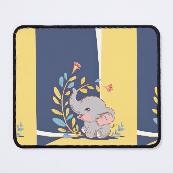 Item preview, Cute Elephant. Little elephant, colorful elephant, elephant drawing designed and sold by ElephantVibes.
