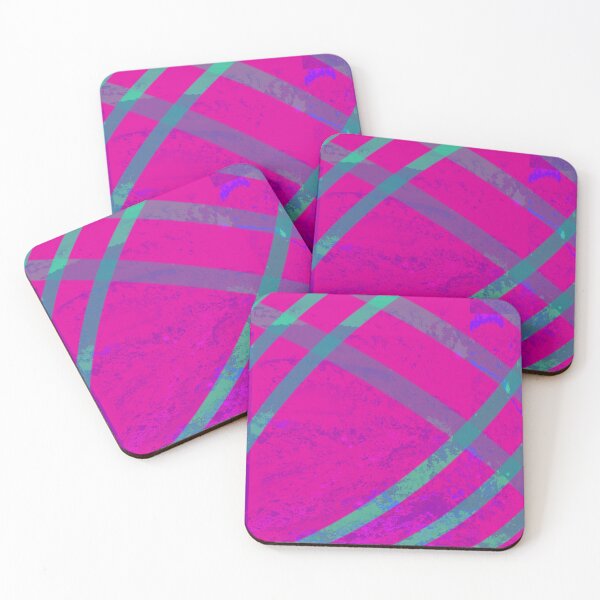 Item preview, Line Study- Bright Pink Abstract designed and sold by Spaceart9.
