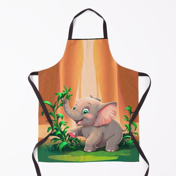 Item preview, Cute Elephant. Little elephant, colorful elephant, elephant drawing designed and sold by ElephantVibes.