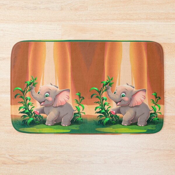 Item preview, Cute Elephant. Little elephant, colorful elephant, elephant drawing designed and sold by ElephantVibes.