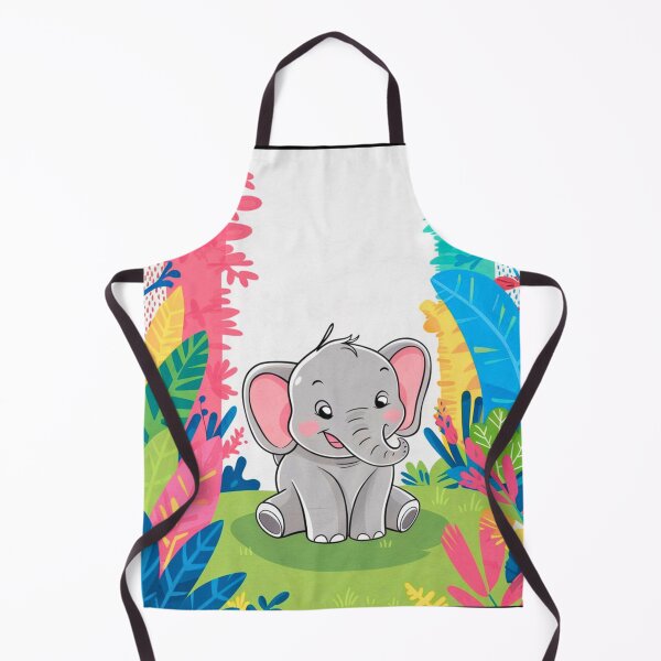 Item preview, Cute Elephant. Little elephant, colorful elephant, elephant drawing designed and sold by ElephantVibes.