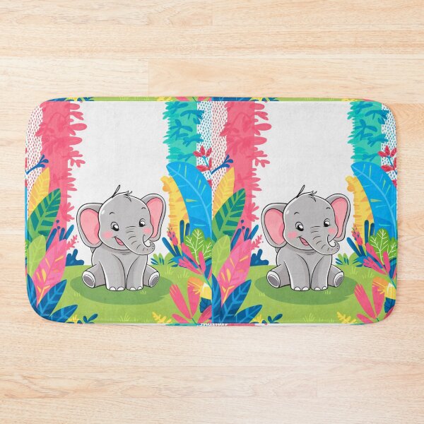 Item preview, Cute Elephant. Little elephant, colorful elephant, elephant drawing designed and sold by ElephantVibes.