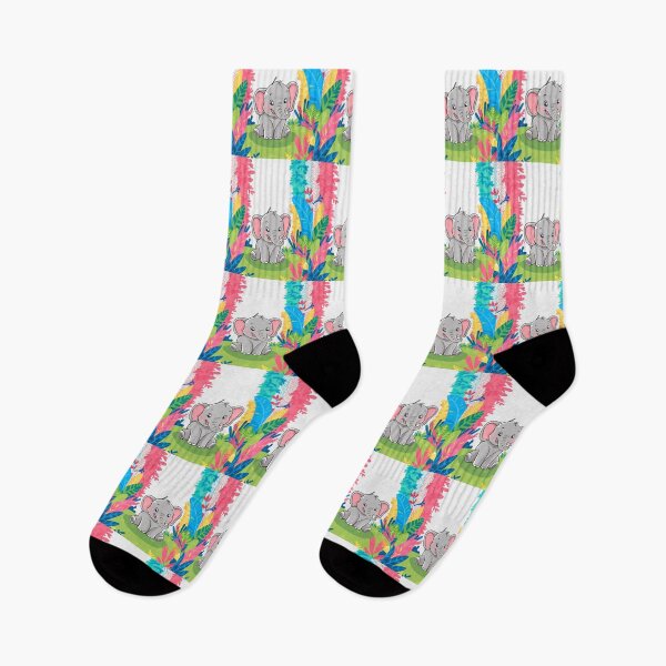 Item preview, Cute Elephant. Little elephant, colorful elephant, elephant drawing designed and sold by ElephantVibes.