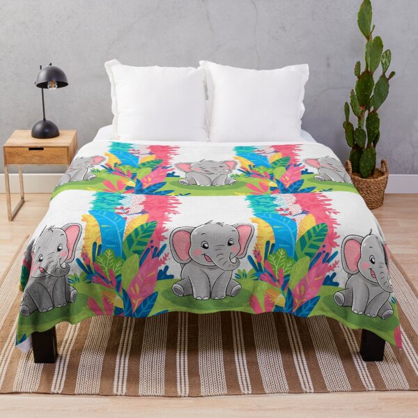Item preview, Cute Elephant. Little elephant, colorful elephant, elephant drawing designed and sold by ElephantVibes.