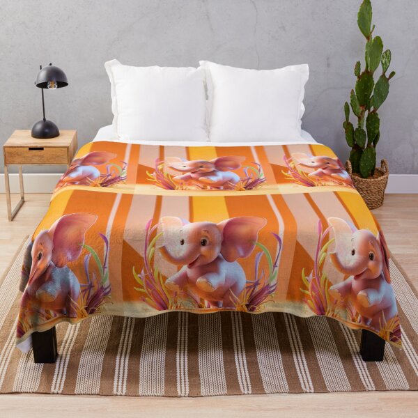 Item preview, Cute Elephant. Little elephant, colorful elephant, elephant drawing designed and sold by ElephantVibes.