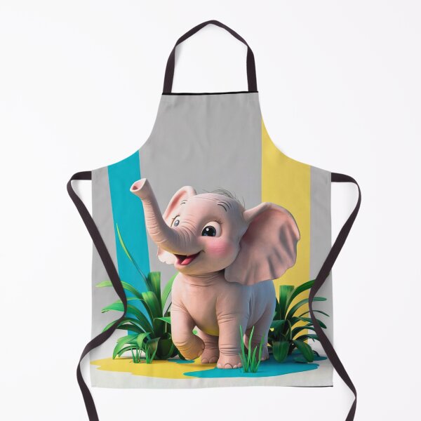 Item preview, Cute Elephant. Little elephant, colorful elephant, elephant drawing designed and sold by ElephantVibes.