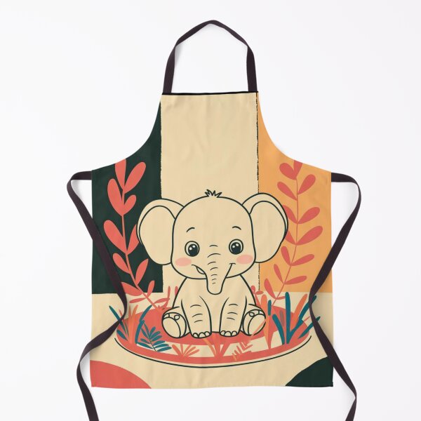Item preview, Cute Elephant. Little elephant, colorful elephant, elephant drawing designed and sold by ElephantVibes.