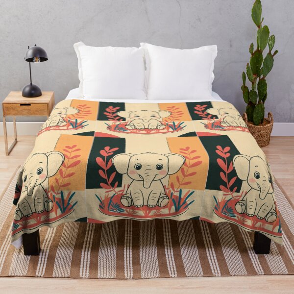 Item preview, Cute Elephant. Little elephant, colorful elephant, elephant drawing designed and sold by ElephantVibes.