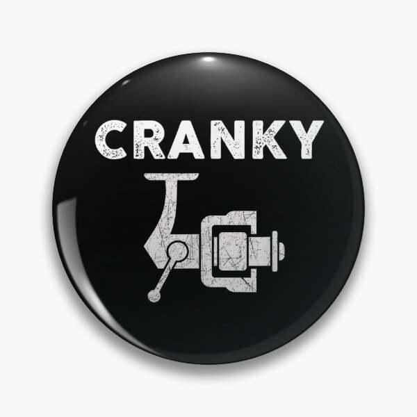 Item preview, Cranky Fishing Reel designed and sold by VerdePlantTees.
