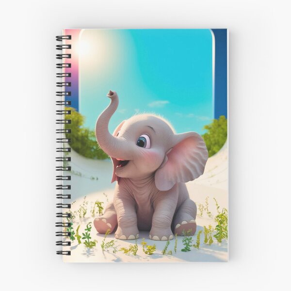 Item preview, Cute Elephant. Little elephant, colorful elephant, elephant drawing designed and sold by ElephantVibes.