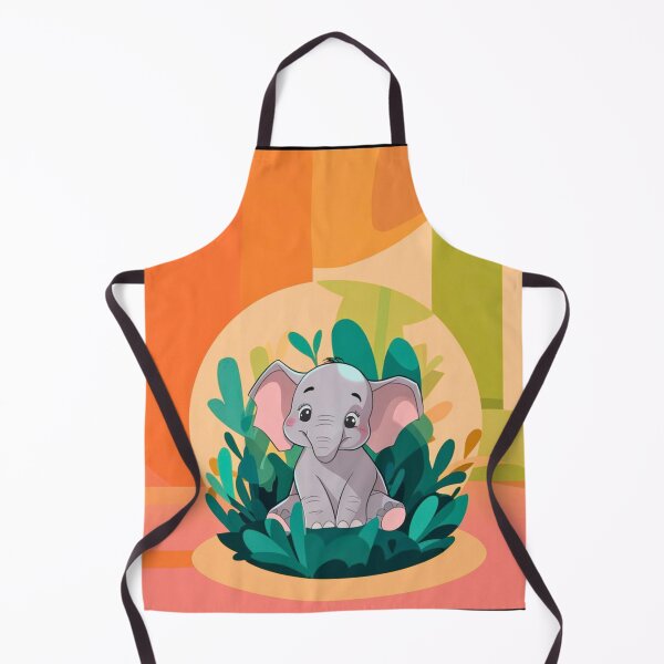 Item preview, Cute Elephant. Little elephant, colorful elephant, elephant drawing designed and sold by ElephantVibes.