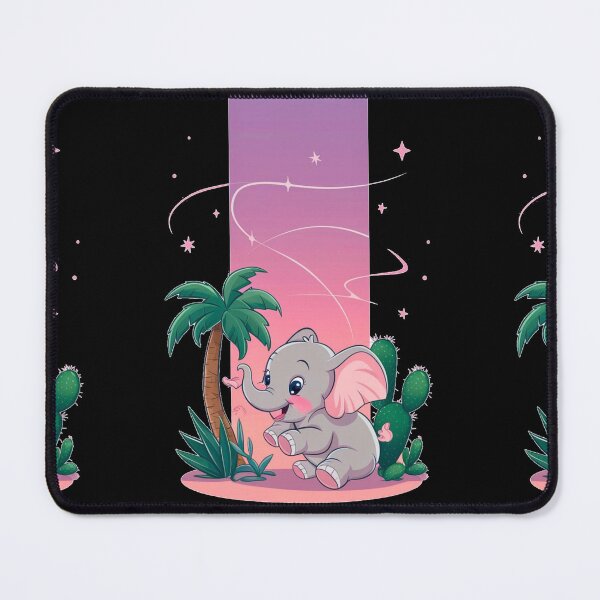 Item preview, Cute Elephant. Little elephant, colorful elephant, elephant drawing designed and sold by ElephantVibes.