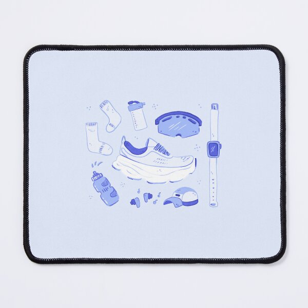 Item preview, Running essentials, jogging, marathon designed and sold by rizdrawings.