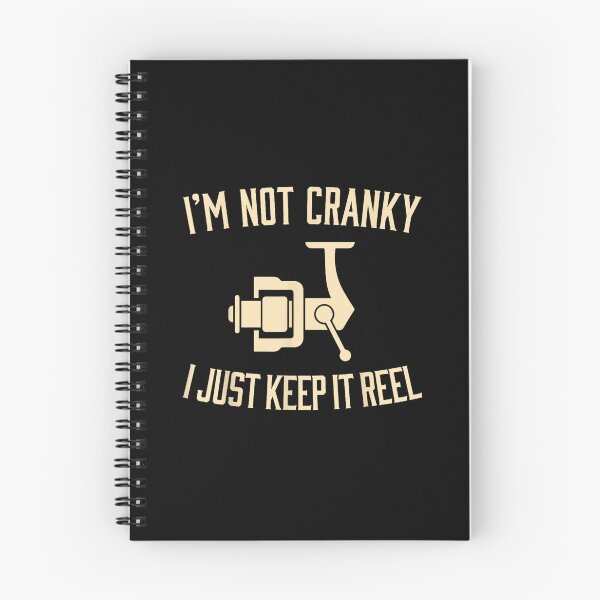 Item preview, Cranky Fishing Reel designed and sold by VerdePlantTees.