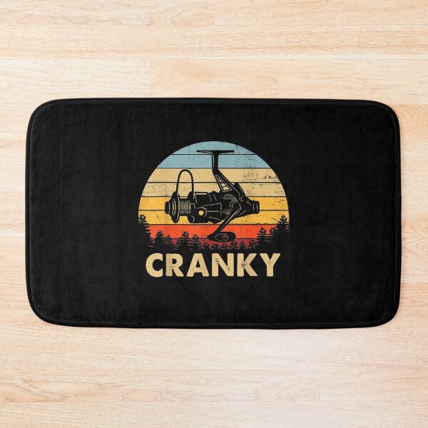 Item preview, Cranky Fishing Reel Vintage Sunset designed and sold by VerdePlantTees.