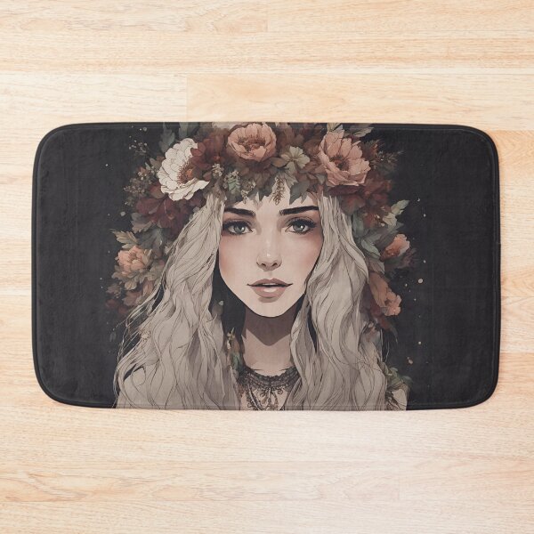 Item preview,  A Fusion of Beauty and Floral Adornments designed and sold by Emilyprintart.