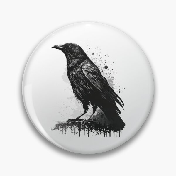 Item preview, The crow designed and sold by nerdyrock.