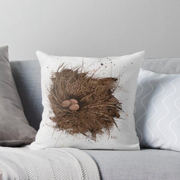 Item preview, Wren Nest, house wren nest with eggs, nest with eggs designed and sold by Lisa Cantrell.
