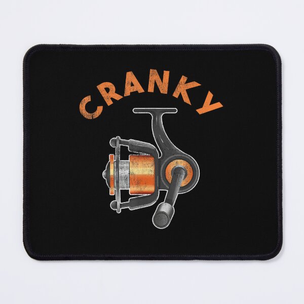 Item preview, Cranky Fishing Reel designed and sold by VerdePlantTees.