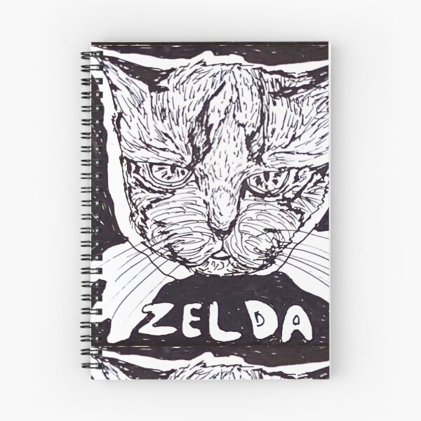 Item preview, gato zelda designed and sold by Huhgak.