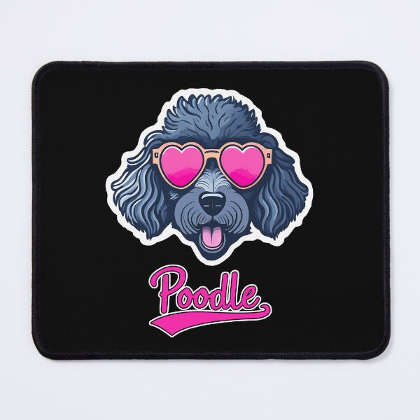 Item preview, Poodle in Heart Shaped Sunglasses designed and sold by KellysComColors.