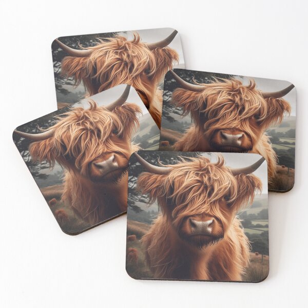 Item preview, Scottish Hairy Highland Cow ' HeNRY B 2 ' designed and sold by ELK20.