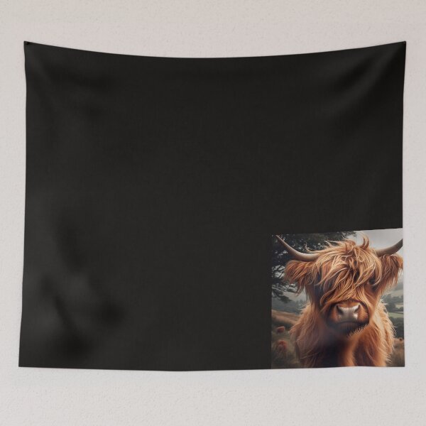 Item preview, Scottish Hairy Highland Cow ' HeNRY B 2 ' designed and sold by ELK20.