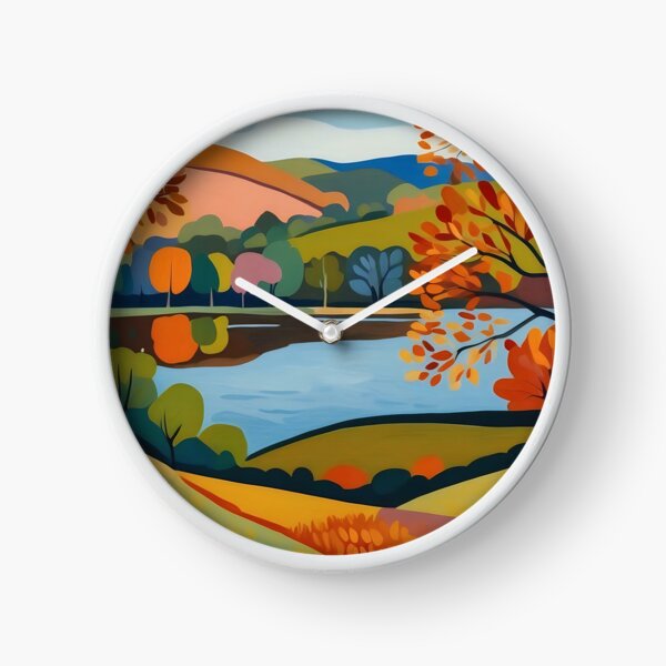 Item preview, Autumn Symphony at Lakeside designed and sold by ArtComixHaven.