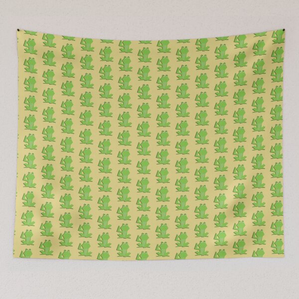 Item preview, geometric art "I am a Frog" for everyone who missed childhood, or for your baby designed and sold by PuranDesign.