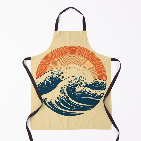 Item preview, Retro Surf Wave Sunset designed and sold by taniasofia.