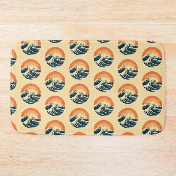 Item preview, Retro Surf Wave Sunset designed and sold by taniasofia.