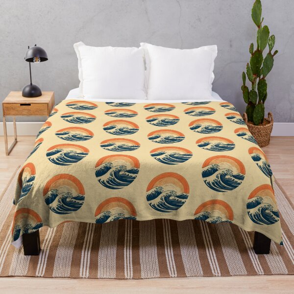 Item preview, Retro Surf Wave Sunset designed and sold by taniasofia.