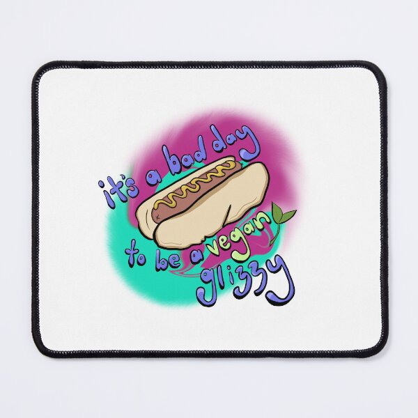 Item preview, Vegan Glizzy with Mustard designed and sold by TwoTrainers.