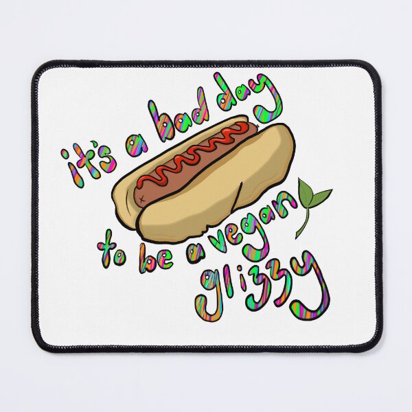 Item preview, Vegan Glizzy with Ketchup designed and sold by TwoTrainers.